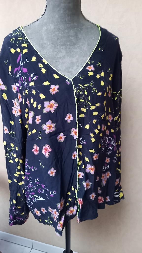 Blouse, Taille 42/44 (L), Enlèvement ou Envoi, Porté, Bleu