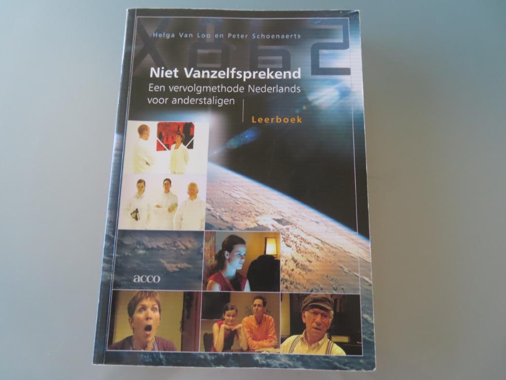 Niet vanzelfsprekend – Helga Van Loo en Peter Schoenaerts Ee, Boeken, Schoolboeken, Gelezen, Nederlands, Overige niveaus, Ophalen of Verzenden