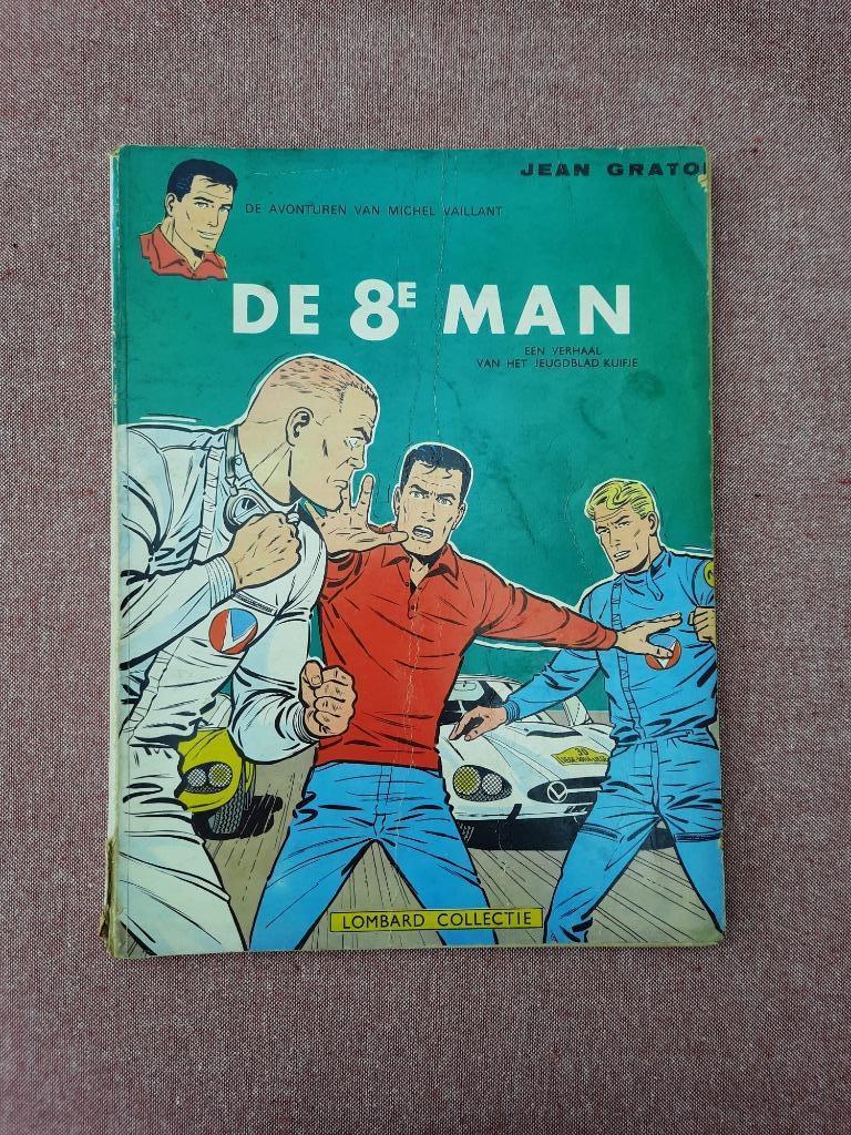 Michel Vaillant De 8e man, Jean Graton, Enlèvement ou Envoi, Une BD, Utilisé