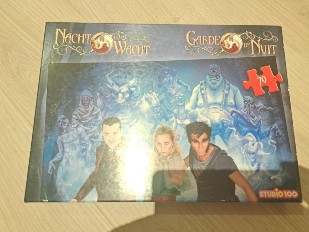 Puzzel nachtwacht 70 stuk, Kinderen en Baby's, Speelgoed | Kinderpuzzels, Ophalen of Verzenden, Meer dan 50 stukjes, Zo goed als nieuw