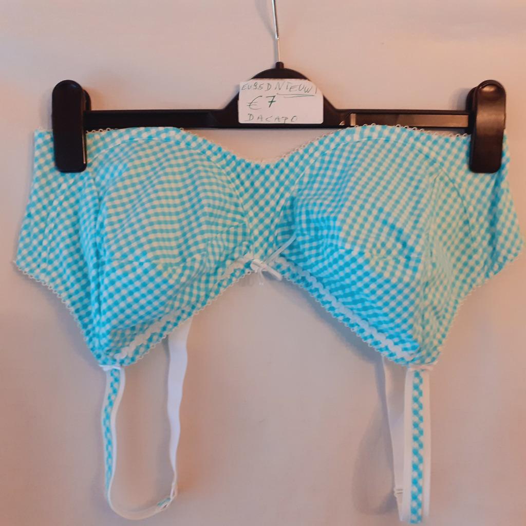 DACAPO NIEUWE BH Maat: EU 95 D Prijs: € 4, Dacapo, Ophalen of Verzenden, Blauw, BH