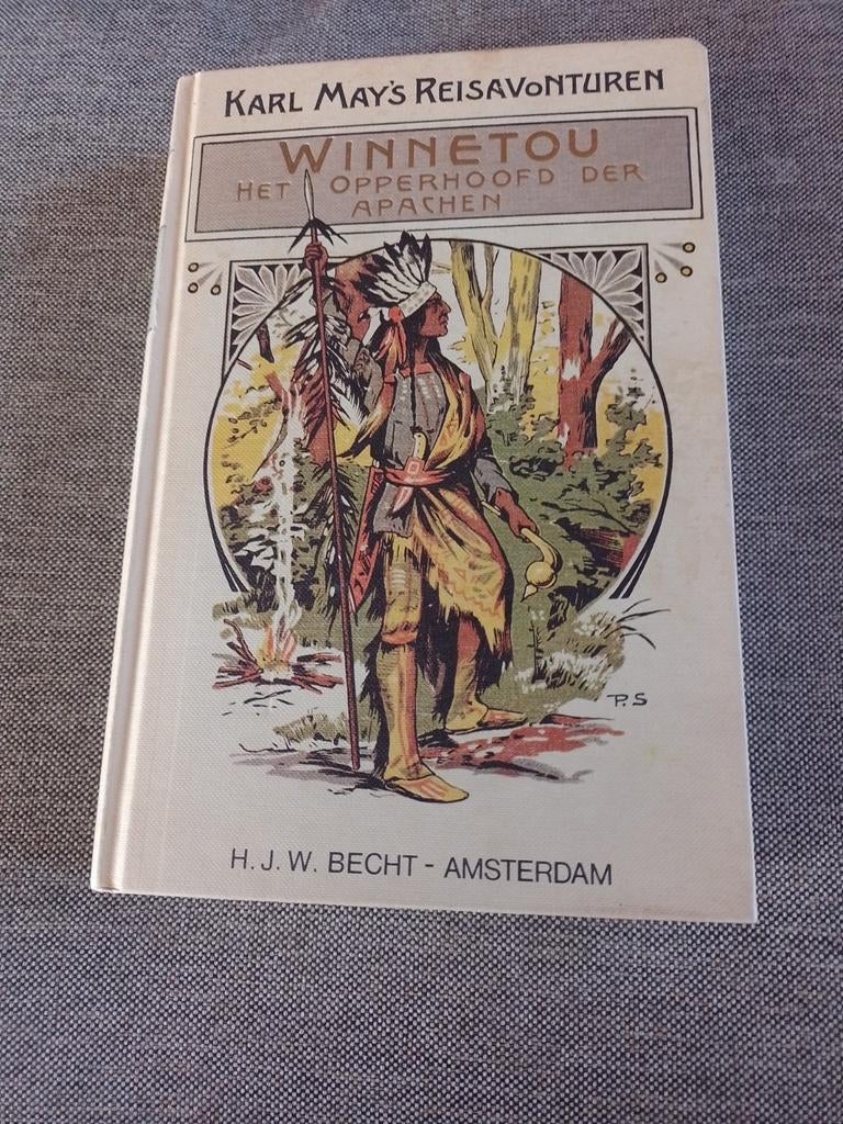 Karl may's reisavonturen Winnetou het opperhoofd der apachen, Boeken, Ophalen of Verzenden, Zo goed als nieuw