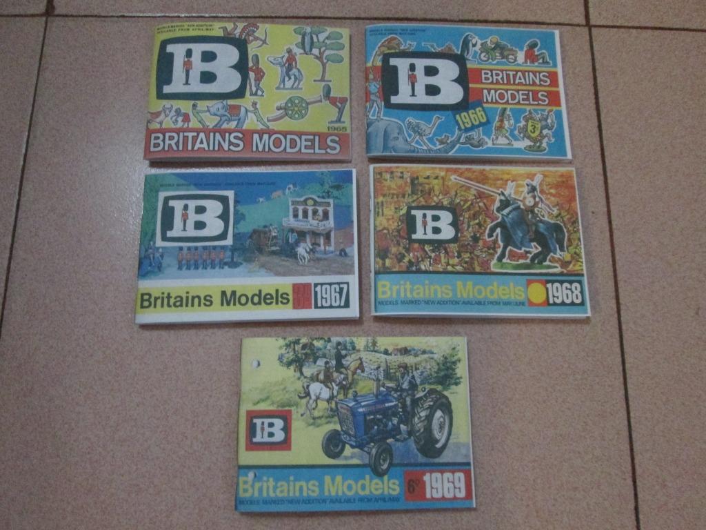 Lot catalogues Britains reproduction 1965-69, Ophalen of Verzenden, Catalogus