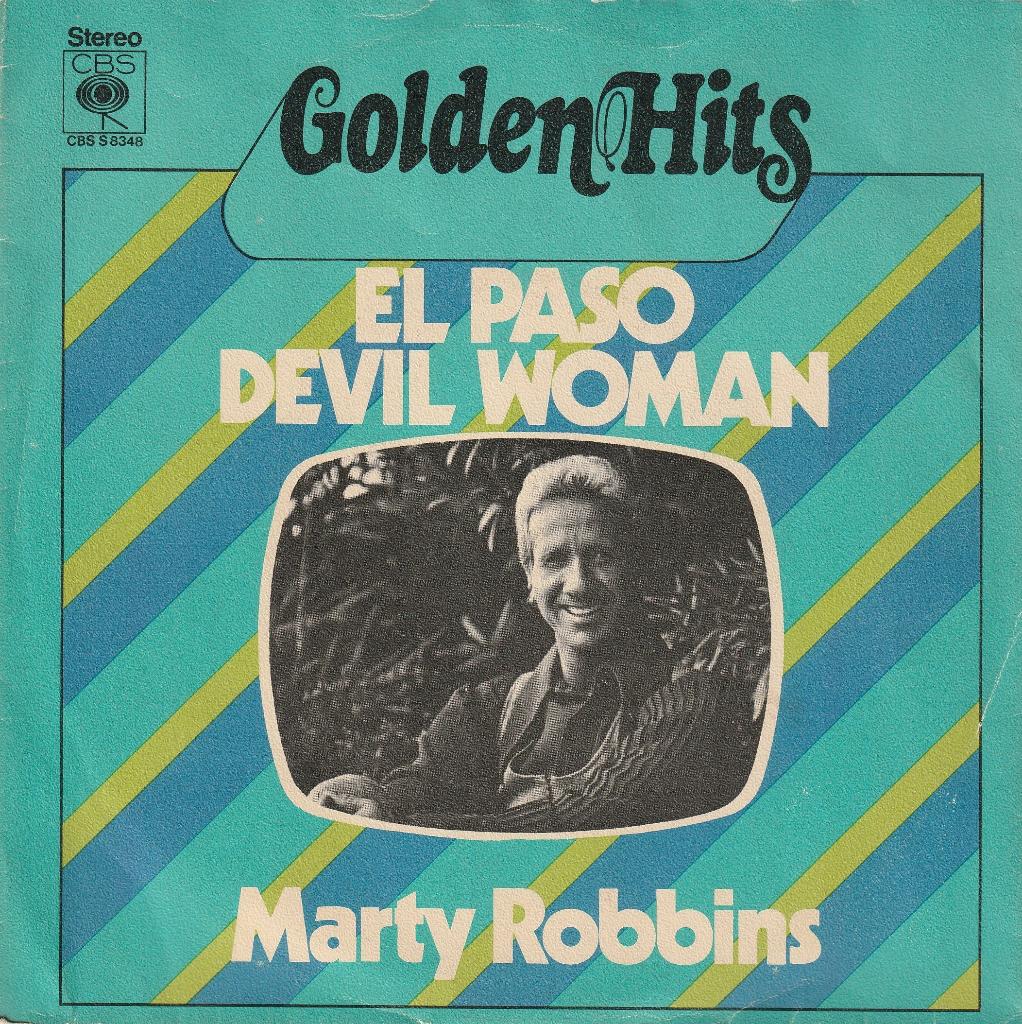 Marty Robbins - El Paso / Devil woman, Cd's en Dvd's, Vinyl Singles, Gebruikt, 7 inch, Single, Ophalen of Verzenden