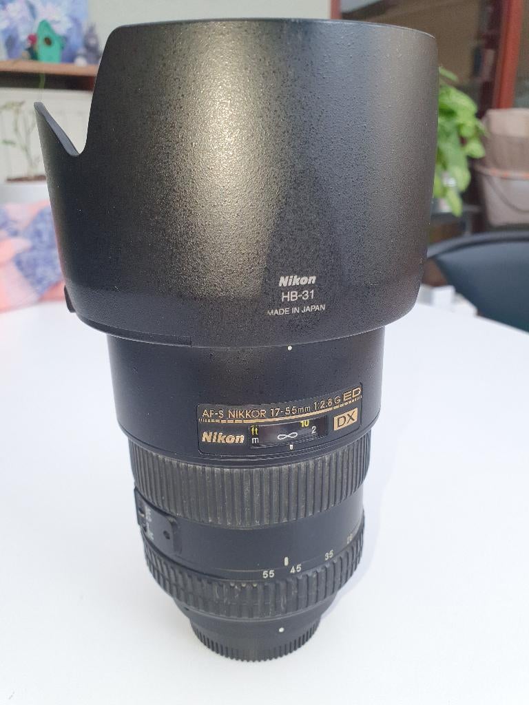 Nikon lens 17/55 DX 2.8, Audio, Tv en Foto, Foto | Lenzen en Objectieven, Ophalen, Gebruikt, Telelens, Zoom