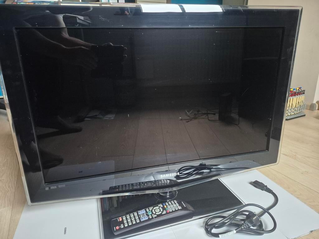 Samsung tv 32" Full HD zwart, Ophalen, Gebruikt, 50 Hz, LCD