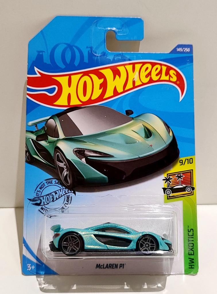 Hot Wheels Mclaren P1 Blauw (2018), Enlèvement ou Envoi