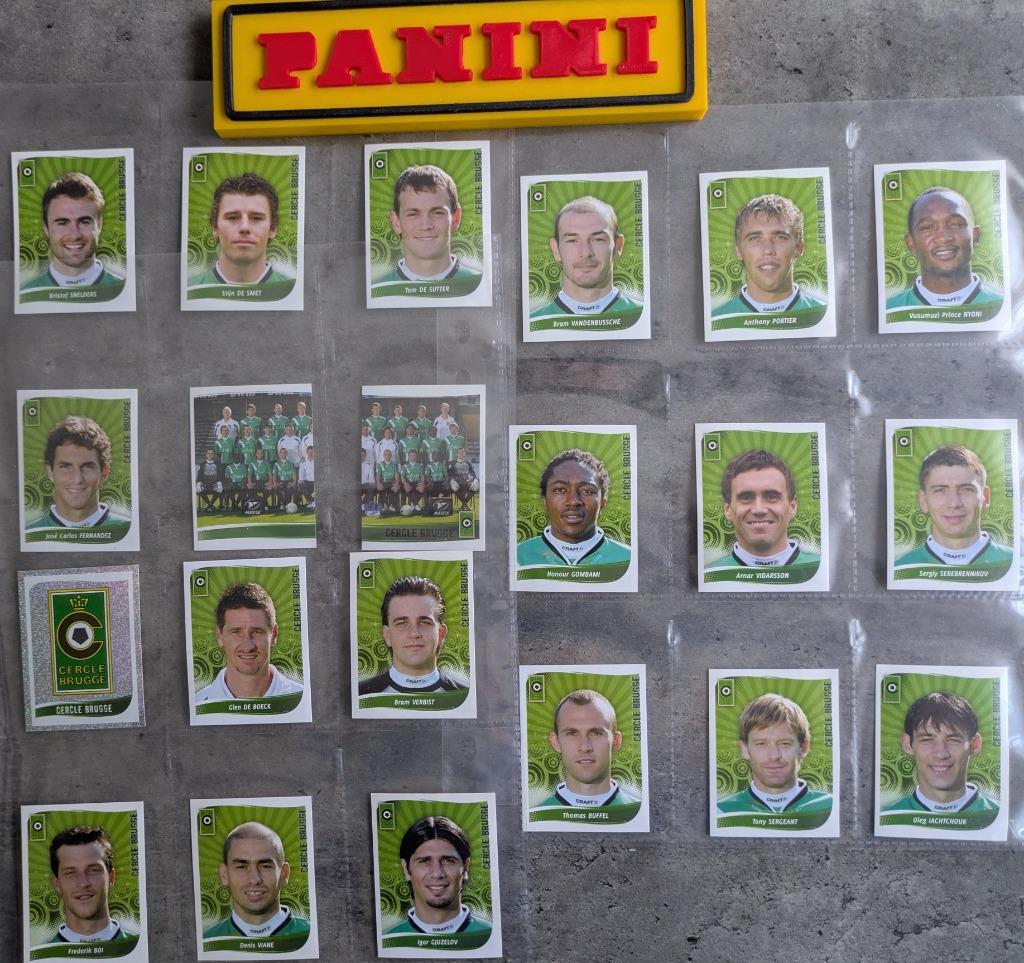 Panini football 2009 CERCLE BRUGGE 21 voetbal stickers 2009, Verzenden, Nieuw