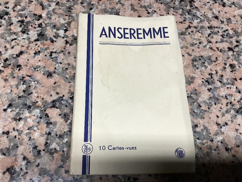 Carnet de 10 cartes postales ANSEREMME, Enlèvement ou Envoi, 1940 à 1960, Non affranchie, Namur
