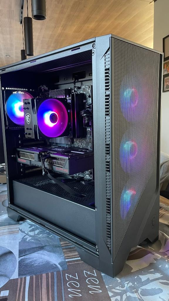 AMD Rysen 7 7700 Boîtier Pc Gamer et montage vidéos  Nouveau, Neuf, MSI, 4 Ghz ou plus, AMD Ryzen 7