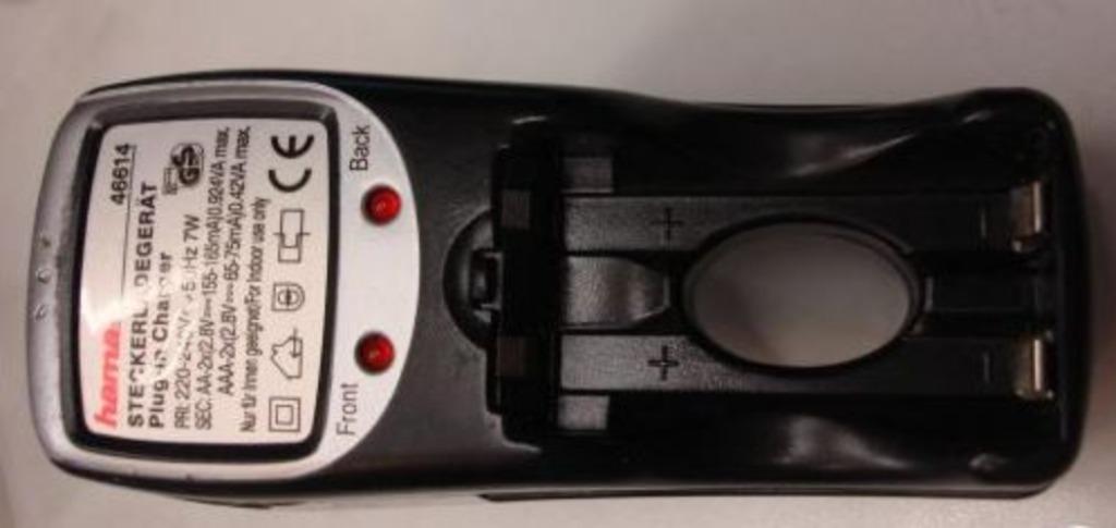 jw0179 batterijlader lader charger  hama 46614 snellader ., Hobby en Vrije tijd, Ophalen of Verzenden, Gebruikt