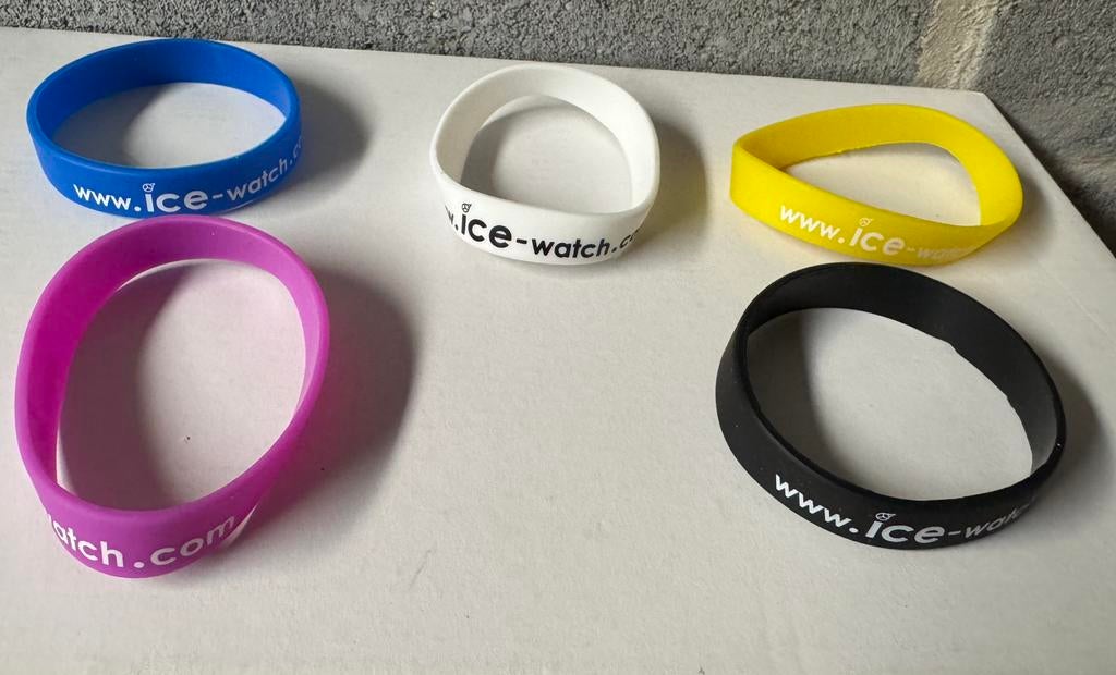 Bracelets en silicone, Bijoux, Sacs & Beauté, Bracelets, Enlèvement, Neuf, Synthétique ou Plastique