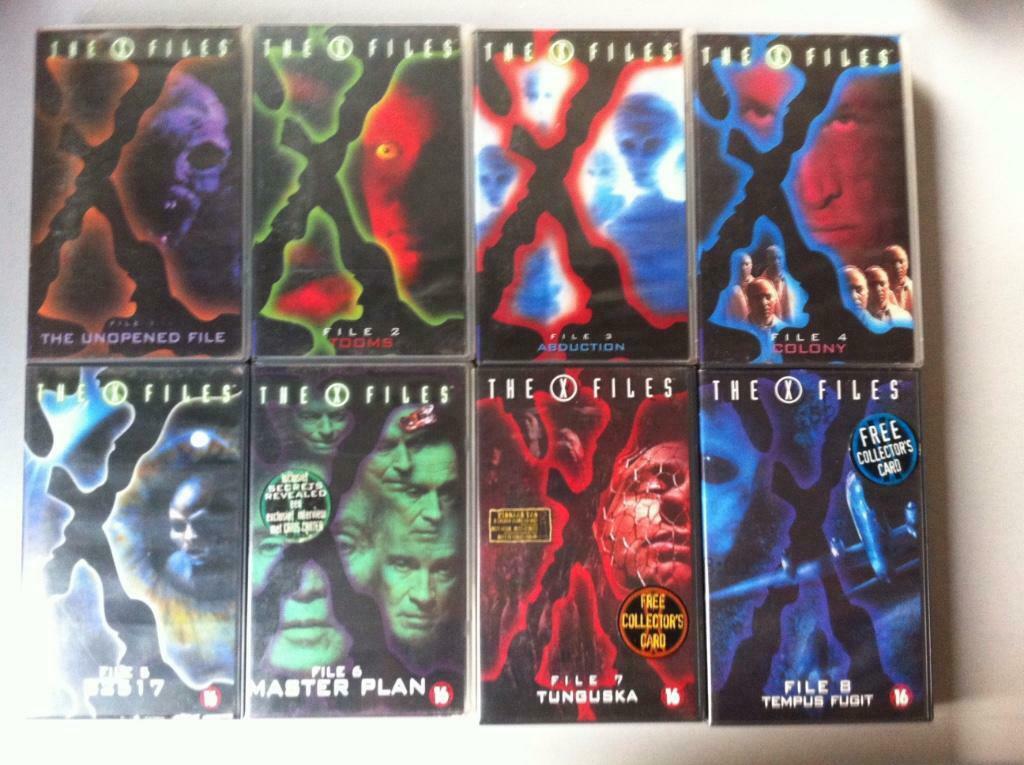 17 videobanden van The X-Files waarvan eentje nog nieuw!, Enlèvement ou Envoi, Série télévisée ou Programme TV