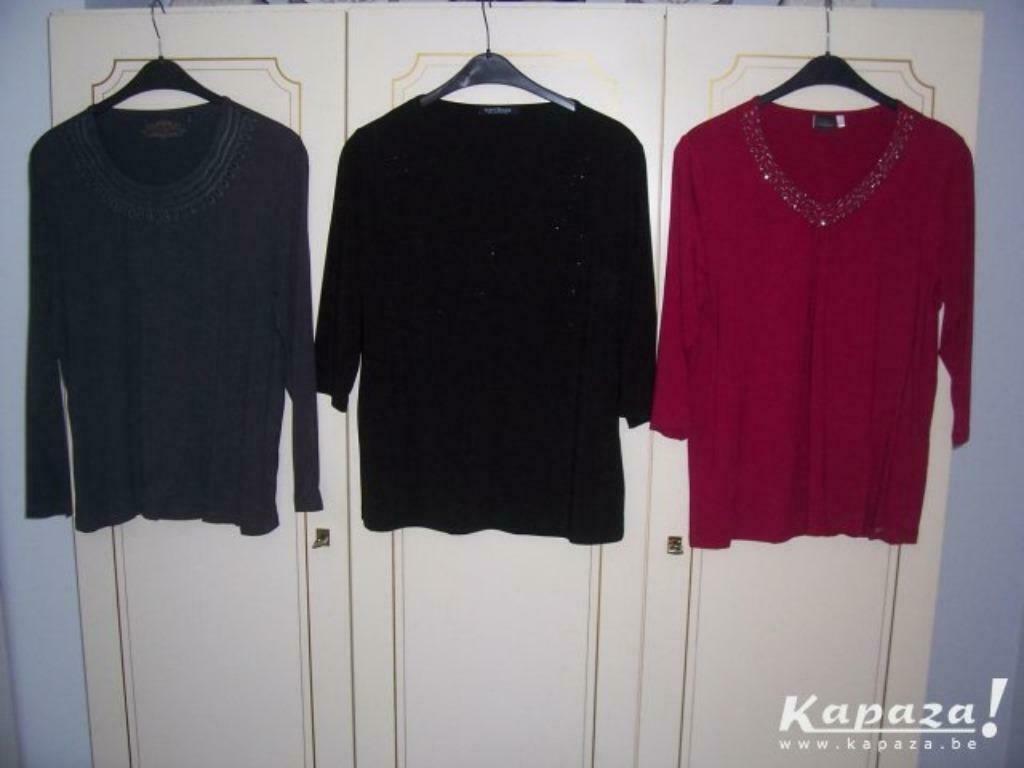 Mooie dames t-shirts xl zo goed als nieuw 2 euro het stuk, Ophalen, Zo goed als nieuw, Maat 46/48 (XL) of groter