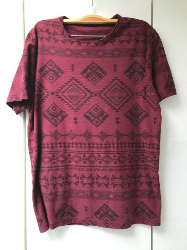 Tee-shirt bordeaux Celio - Taille S *, Rouge, Celio, Enlèvement ou Envoi, Comme neuf