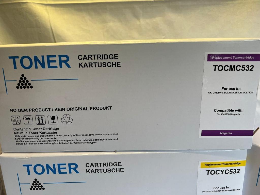 toners - cartridge OKI, Informatique & Logiciels, Enlèvement, Neuf, Toner, Huismerk