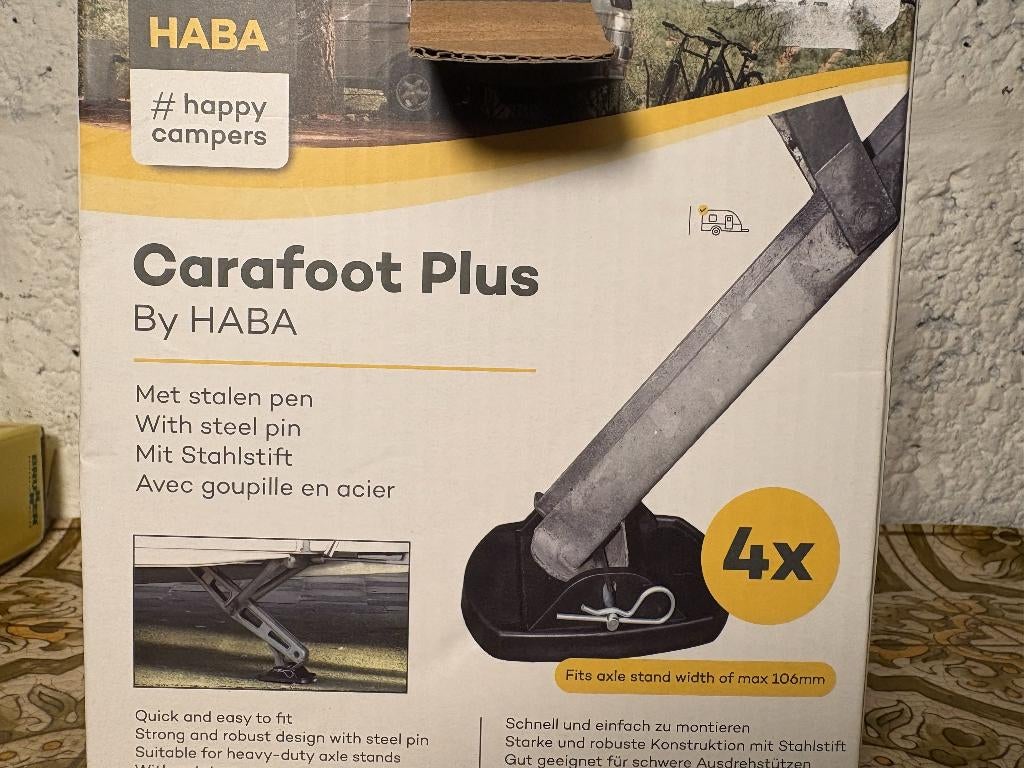 caravanvoeten, Caravans en Kamperen, Ophalen, Nieuw