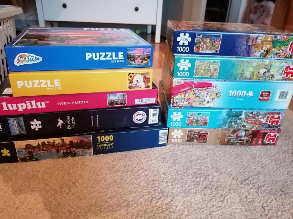 Puzzles 1000 pieces