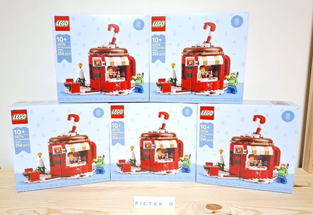 40776 - Lego GWP Warme chocolademelkkraam - Nieuw & Sealed, Ophalen of Verzenden, Nieuw, Complete set, Lego