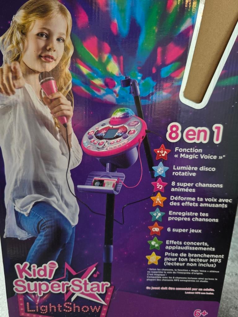 Vtech kidi superstar, Enlèvement, Comme neuf