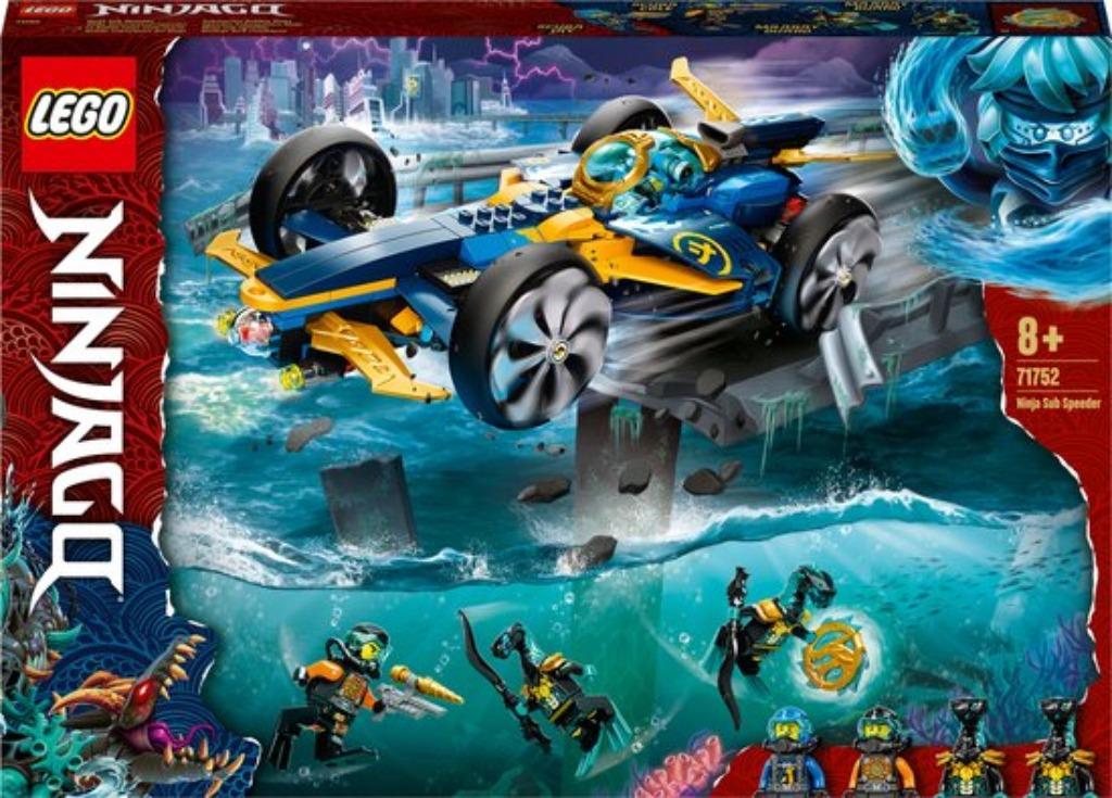 LEGO NINJAGO Ninja Sub-speeder, Ophalen of Verzenden, Zo goed als nieuw, Lego