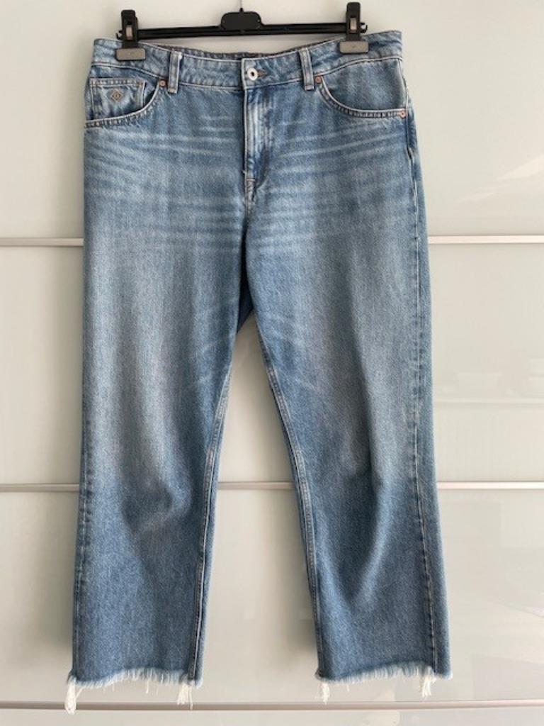 3/4 jeansbroek Gant - Mt 32, Kleding | Dames, Blauw, Ophalen of Verzenden, W30 - W32 (confectie 38/40), Gant
