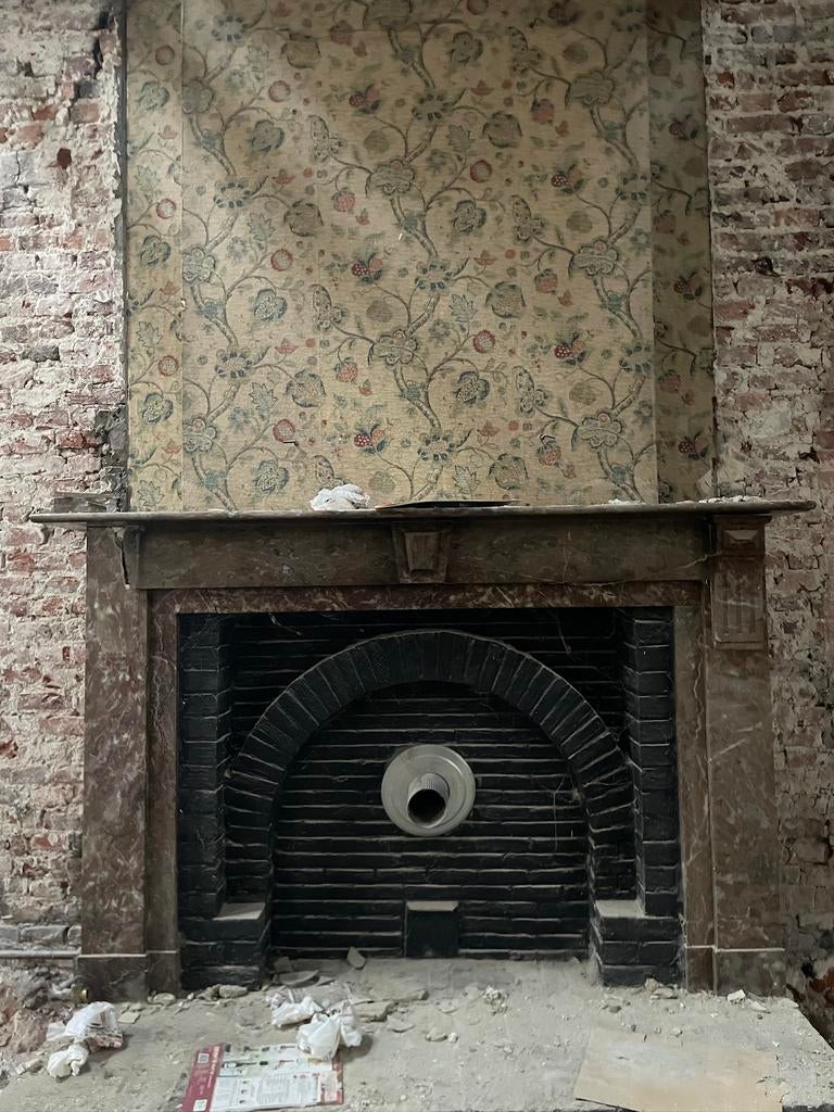 Cheminée, Ophalen, Gebruikt, Houthaard