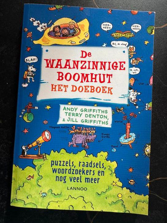 Terry Denton - De waanzinnige boomhut, het doeboek, Fictie algemeen, Nieuw, Ophalen of Verzenden, Terry Denton; Jill Griffiths; Andy Griffiths