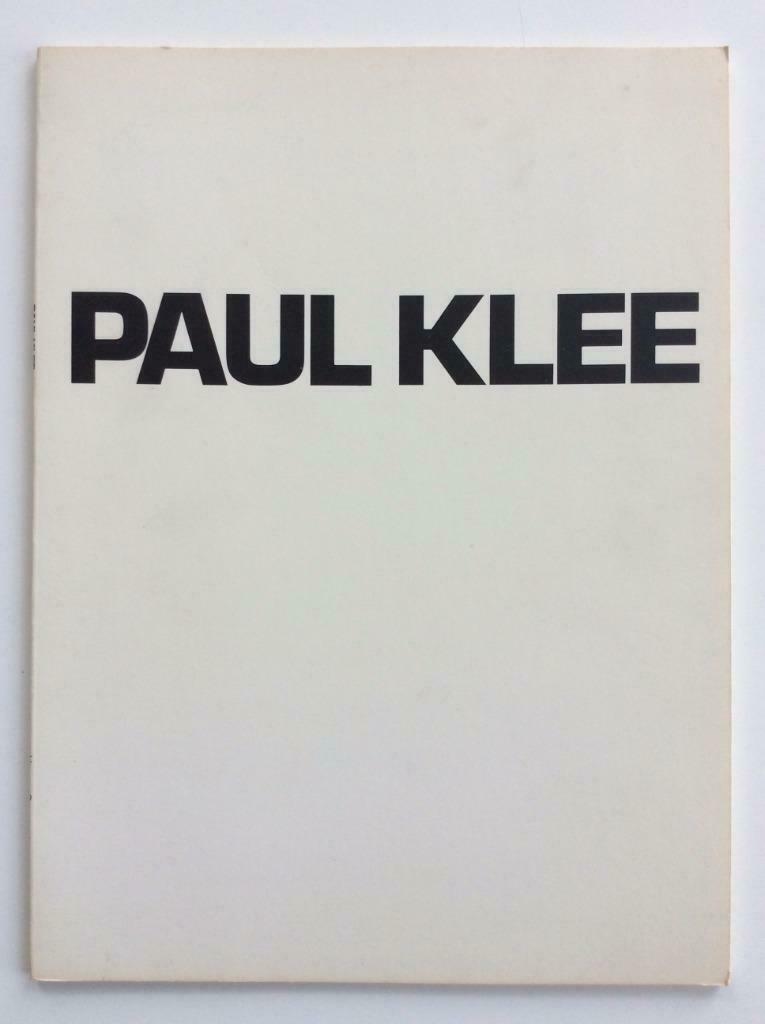 Paul Klee (Haags Gemeentemuseum, 1974), Boeken, Kunst en Cultuur | Beeldend, Ophalen of Verzenden