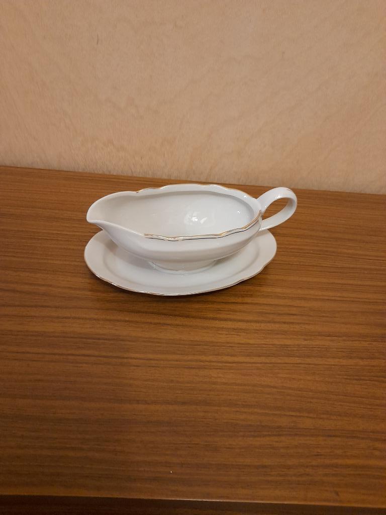 Saucière en porcelaine Ćmielów Made in Pologne, comme neuf, Antiek en Kunst, Antiek | Porselein, Ophalen