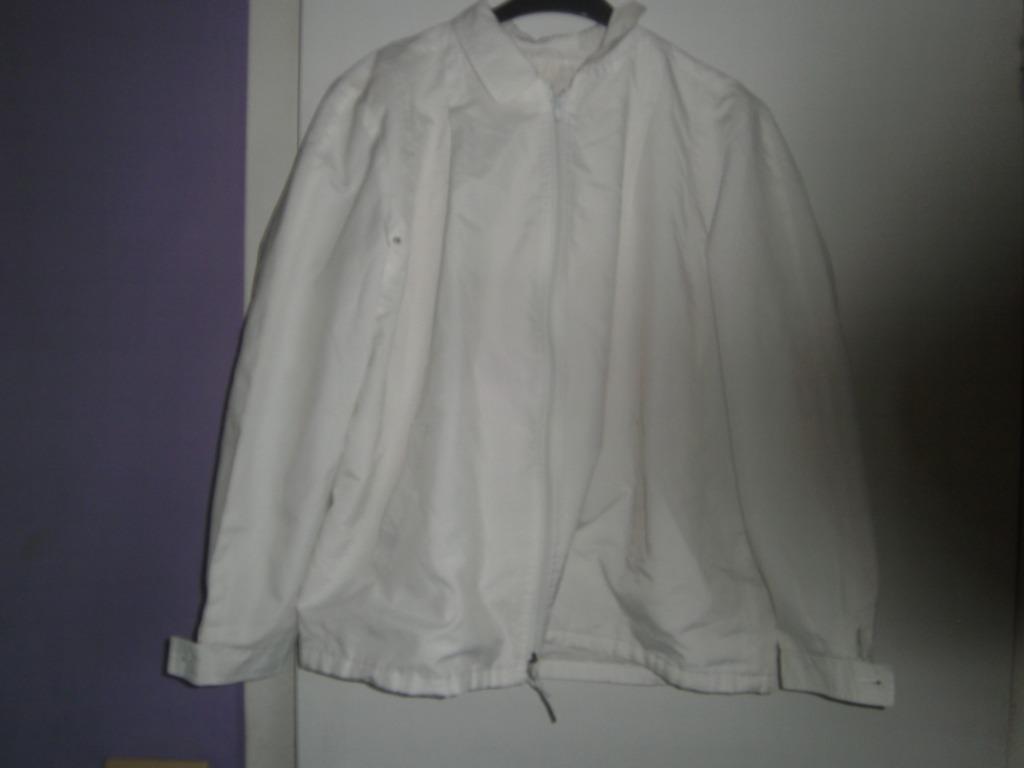 zomerjas  wit retro vintage XXL, Kleding | Dames, Ophalen of Verzenden, Gedragen, Maat 46/48 (XL) of groter, Wit