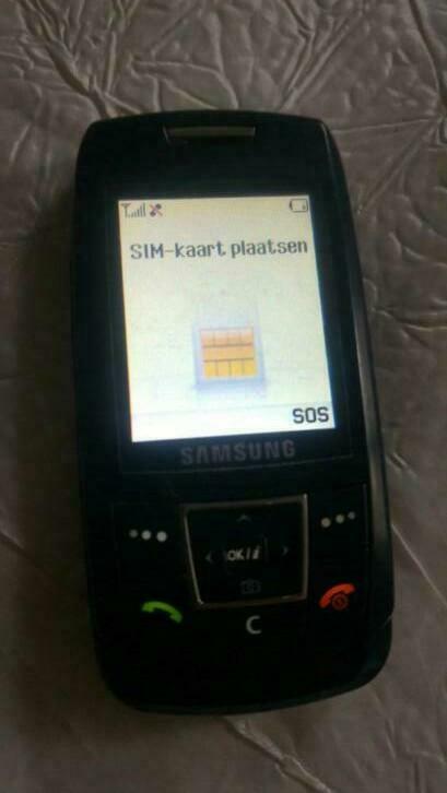 GSM Samsung SGH E250, Ophalen of Verzenden, Gebruikt