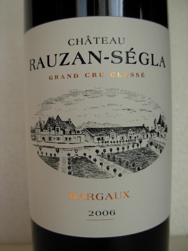 CHÂTEAU RAUZAN-SÉGLA 2006 - MARGAUX - 2ème GRAND CRU CLASSE, Neuf, Enlèvement ou Envoi, Pleine, Vin rouge