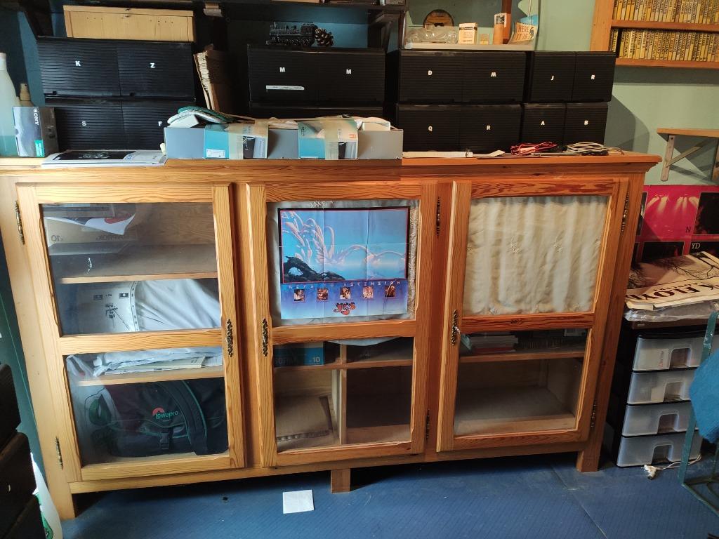 Meuble vitrine pour vinyles ou autres, 100 tot 150 cm, Nieuw, Ophalen of Verzenden, 200 cm of meer