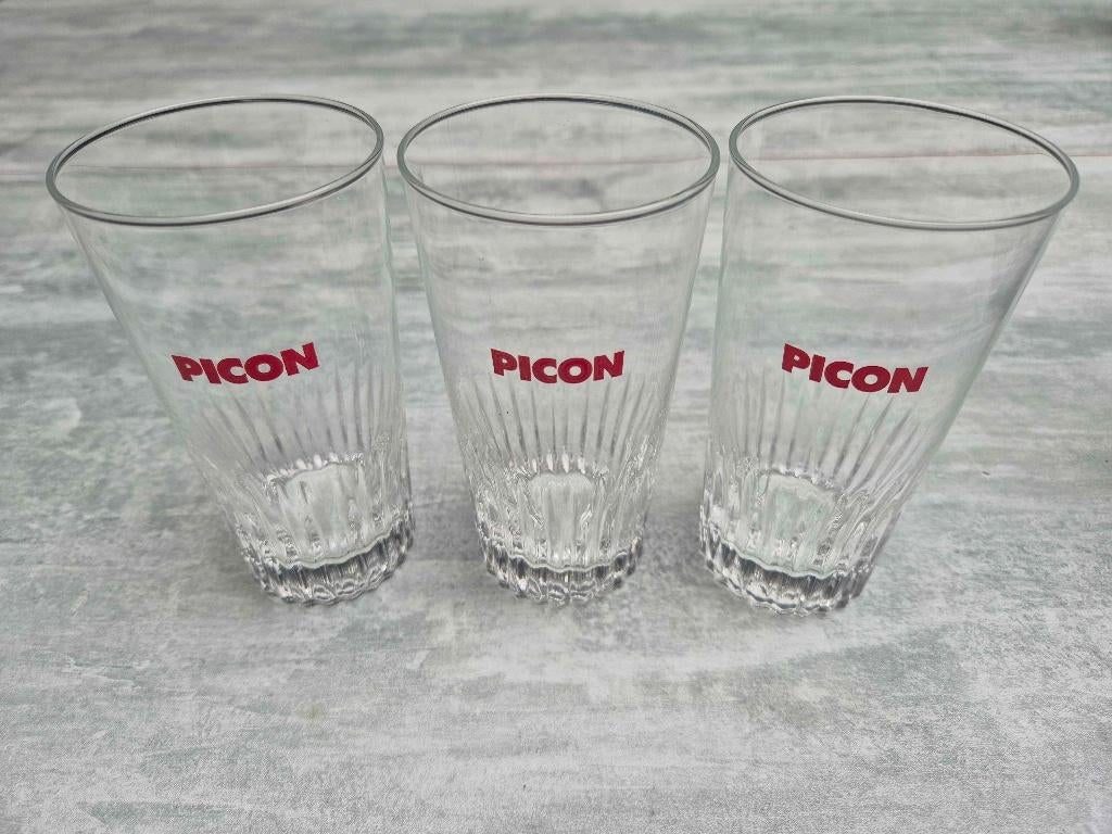 3 verres ancien et rare Picon, Collections, Enlèvement, Comme neuf