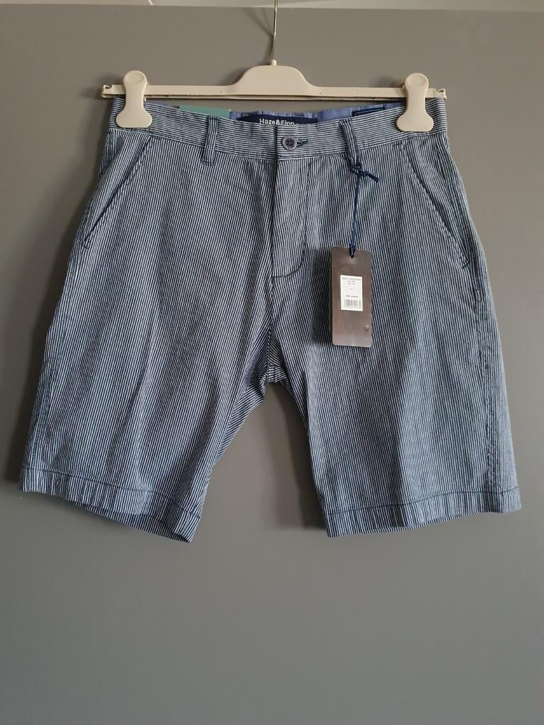 Nieuwe short voor heren van Haze & Finn maat 31, Enlèvement ou Envoi, Neuf, Haze & Finn