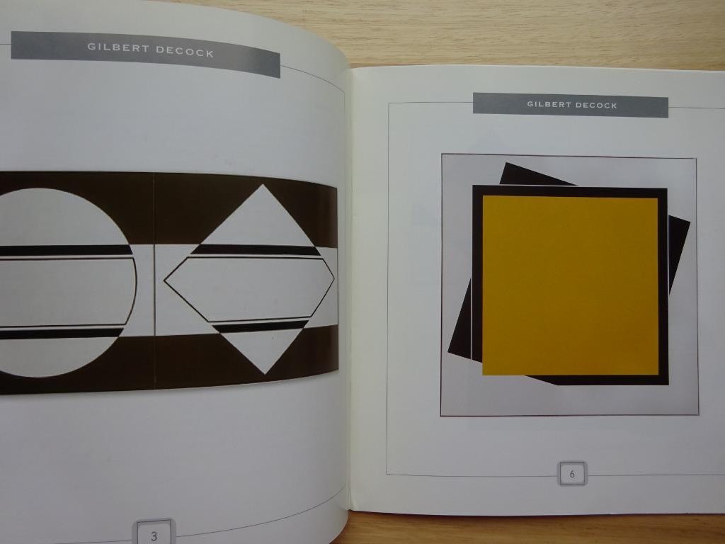Gilbert Decock, brochure, 2006, Benoot Oostende, Enlèvement ou Envoi, Comme neuf, Peinture et dessin
