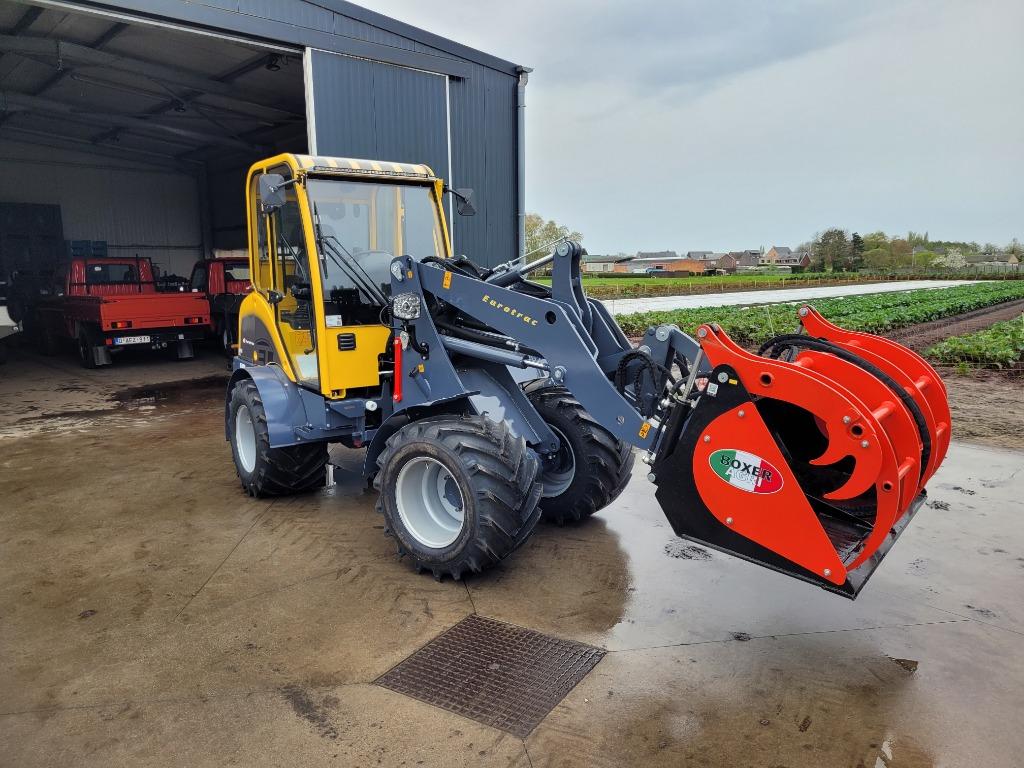 Eurotrac kniklader wiellader, Ophalen, Wiellader of Shovel