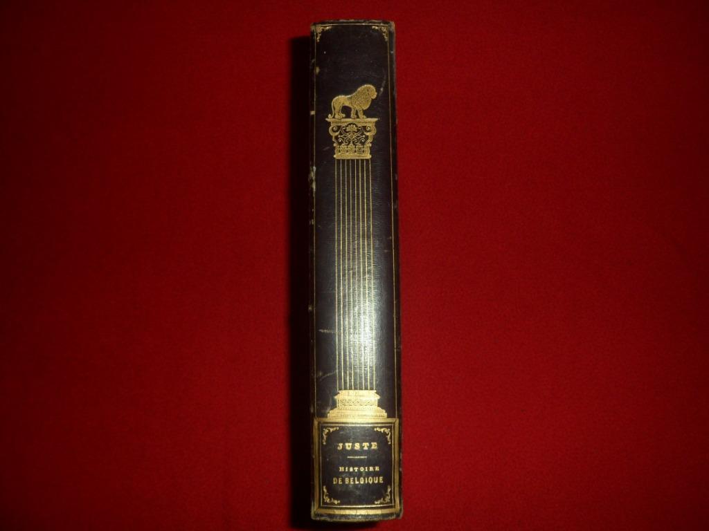 Théodore Juste : Histoire de Belgique (Panthéon National), Livres, Histoire nationale, Utilisé, 19e siècle, Enlèvement ou Envoi