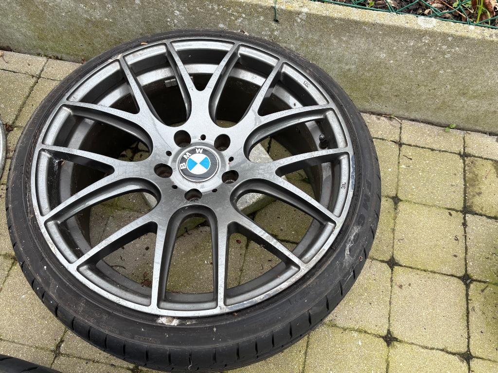 Bmw Velgen 19 inch, Autos : Pièces & Accessoires, Pneus & Jantes, 255 mm, Véhicule de tourisme, Utilisé, Jante(s)