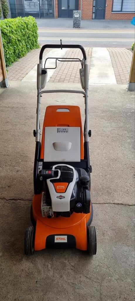 Stihl grasmaaier, Ophalen, Cirkelmaaier, Stihl, Zo goed als nieuw