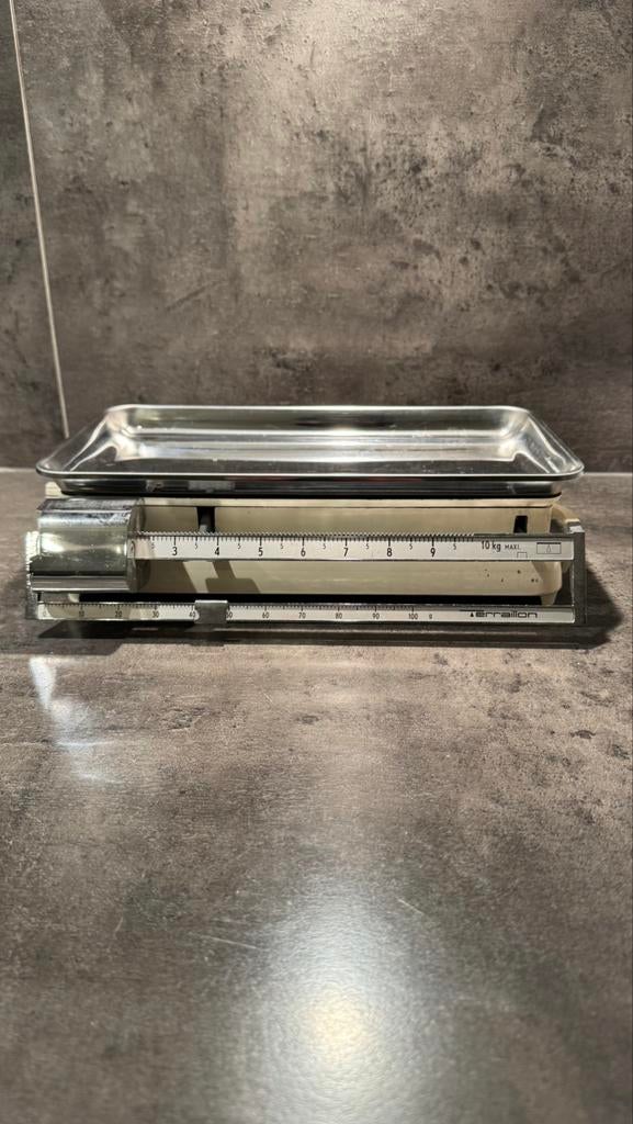 Retro weegschaal 10kg, Ophalen of Verzenden, Zo goed als nieuw