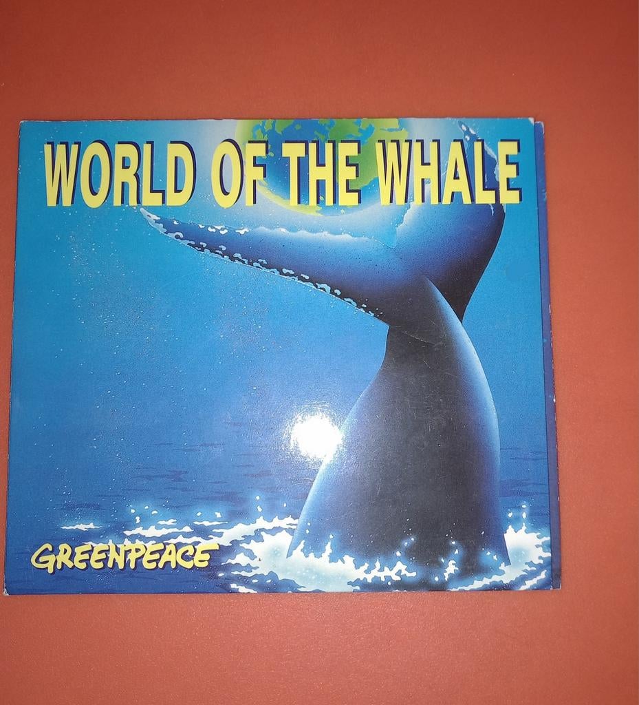 Cd - dolfijn - World of the whale -> 2€, Ophalen, Zo goed als nieuw, (Natuur)geluiden