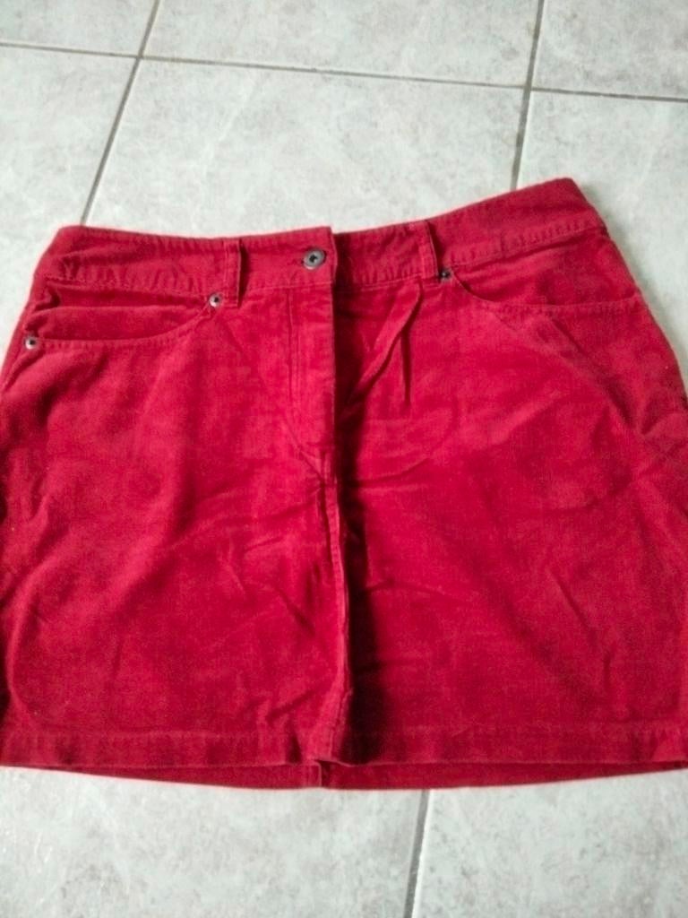 Dames rok rood, Ophalen of Verzenden, Zo goed als nieuw, Maat 38/40 (M), Rood