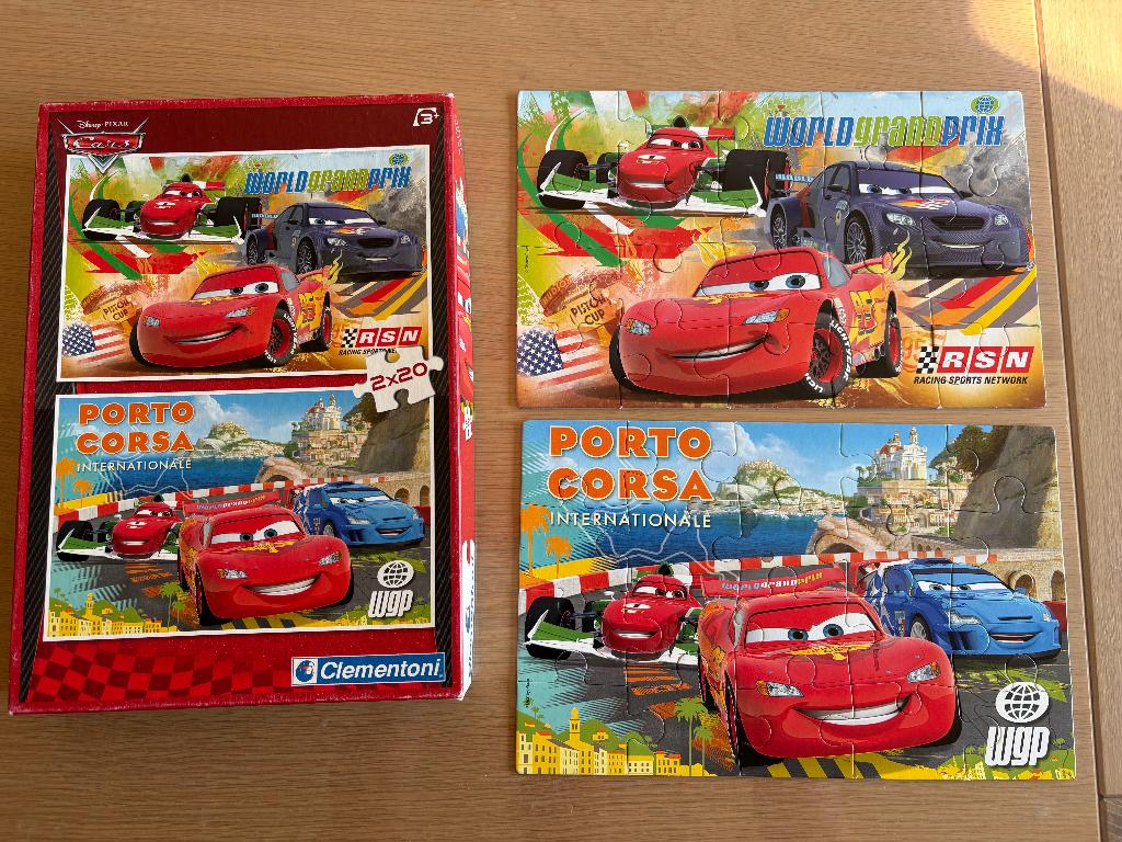 Cars puzzels allerlei, Ophalen, 10 tot 50 stukjes, Gebruikt