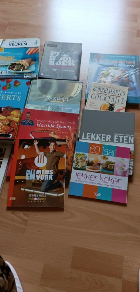 Pakket kookboeken, Boeken, Kookboeken, Zo goed als nieuw, Gezond koken, Overige gebieden, Tapas, Hapjes en Dim Sum