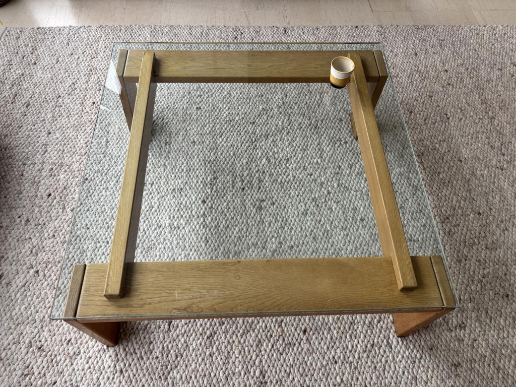 salontafel, Ophalen, Gebruikt, 50 tot 100 cm, Vierkant