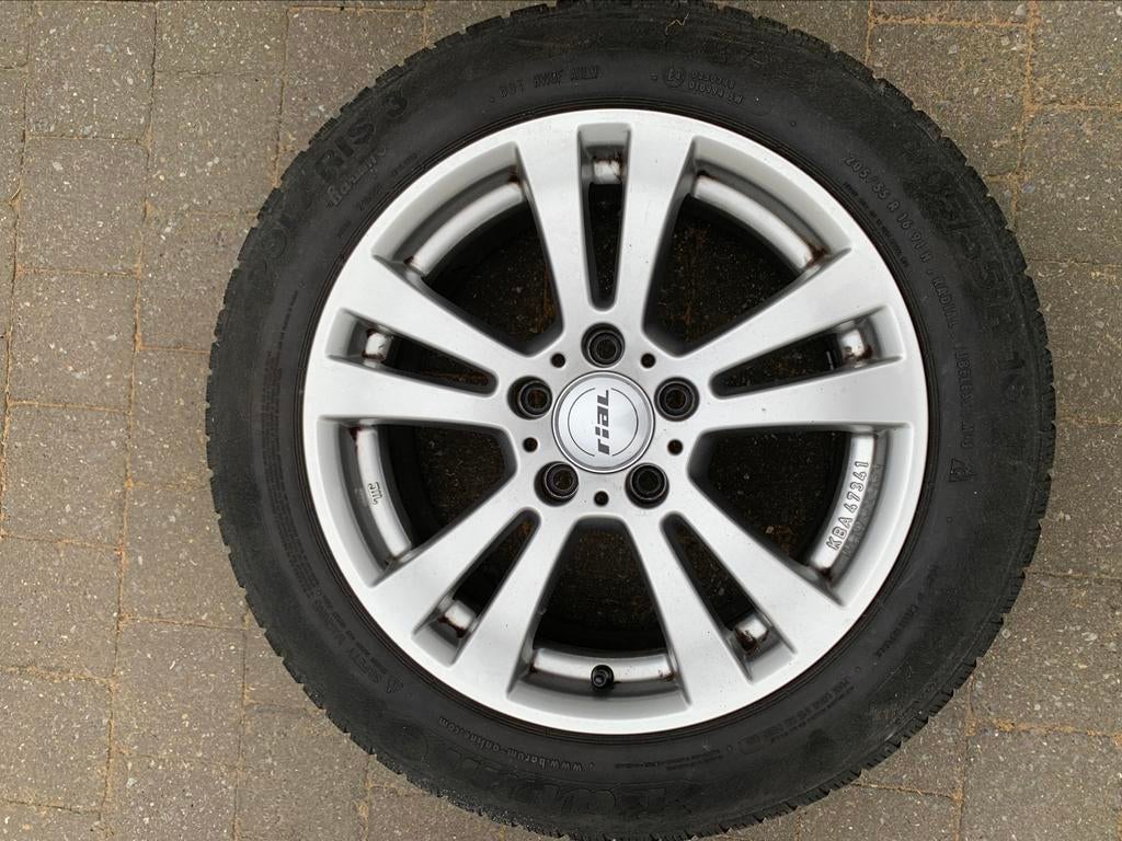 Velgen van het merk Rial met banden, Auto-onderdelen, Banden en Velgen, Ophalen, Winterbanden, Band(en)