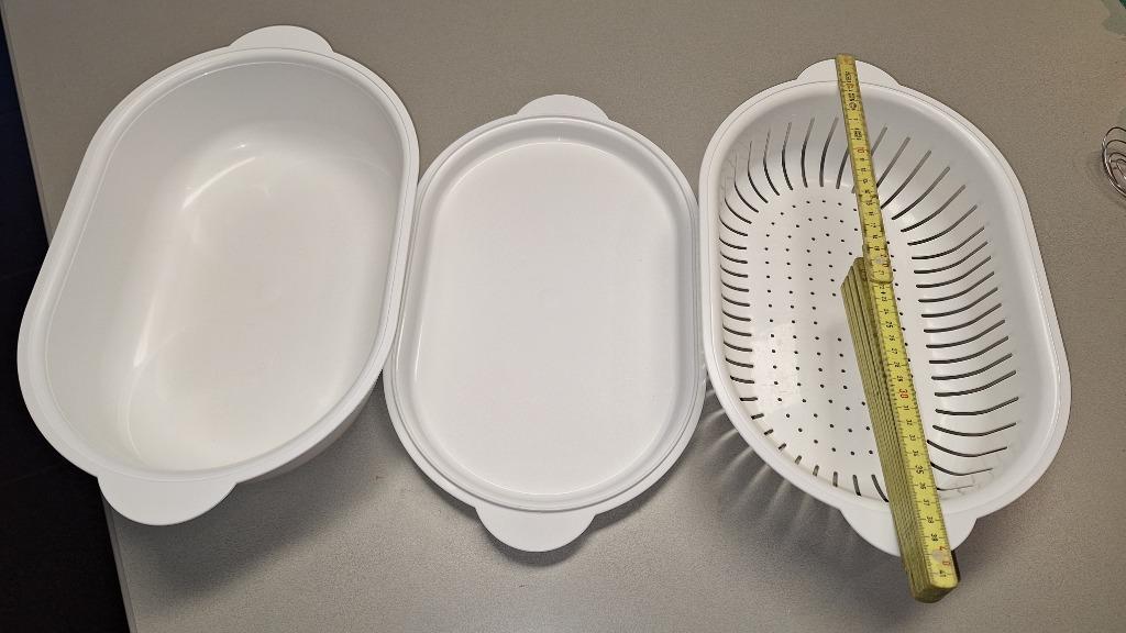 Tupperware groot ovaal serveerwonder XL 4 liter, Huis en Inrichting, Keuken | Tupperware, Ophalen of Verzenden, Gebruikt
