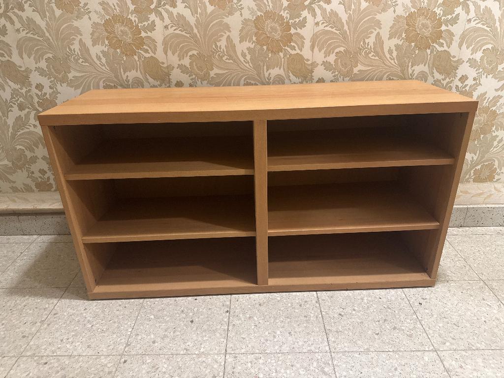 Beukenhout ikea kast BESTA 122B 84H 40D, Enlèvement, Utilisé